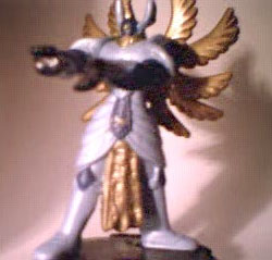 This is a Digimon turned MageKnight figure...