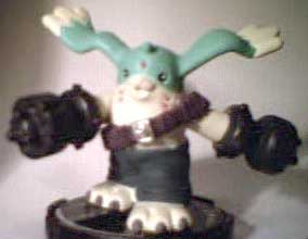 This is a Digimon turned MageKnight figure... used for parts